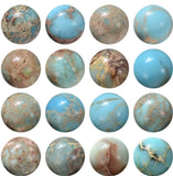 Blue Water Imperial Jasper Nutcracker Holiday Earrings