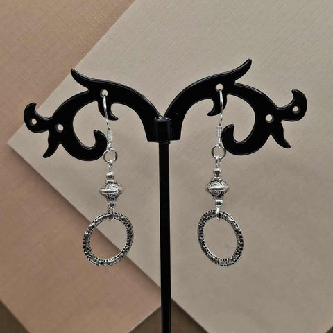 Silver Plated Hoop Earrings
