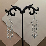 Silver Plated Chandelier Earrings