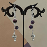 Galaxy Tigers Eye Cross Set