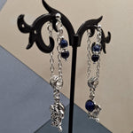 Lapis Turtle Mullet 2.0 Earrings