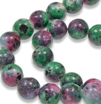 Zoisite Cross Earrings