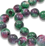 Zoisite Cross Earrings