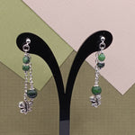 Zoisite Butterfly Mullet Earrings