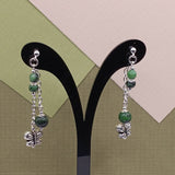 Zoisite Butterfly Mullet Earrings