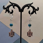 Apatite Eagle Earrings