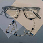 Teal Tigers Eye Eyewear Chain