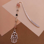 Sunstone Hamsa Bookmark