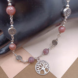 Sunstone Tree of Life Necklace
