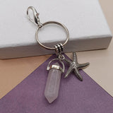 Rose Quartz Starfish Purse Jewelry