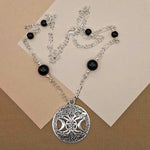 Onyx Celestial Bodies Necklace