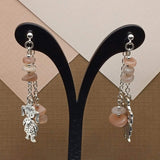 Sunstone Girl Mullet Earrings