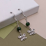 Zoisite Butterfly Earrings